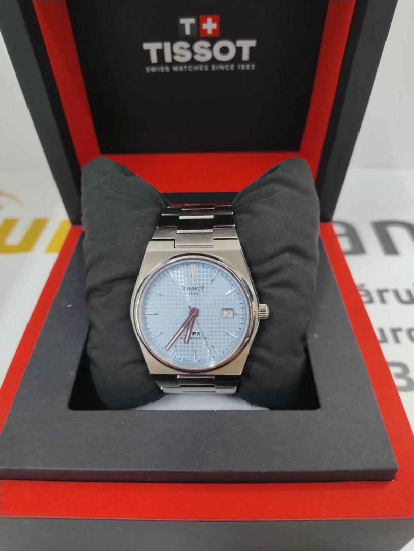 Ceas barbati Tissot PRX Powermatic 80, Otel inoxidabil, Argintiu image 2