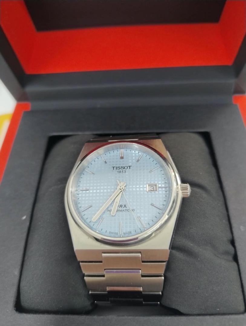 Ceas barbati Tissot PRX Powermatic 80, Otel inoxidabil, Argintiu image 3