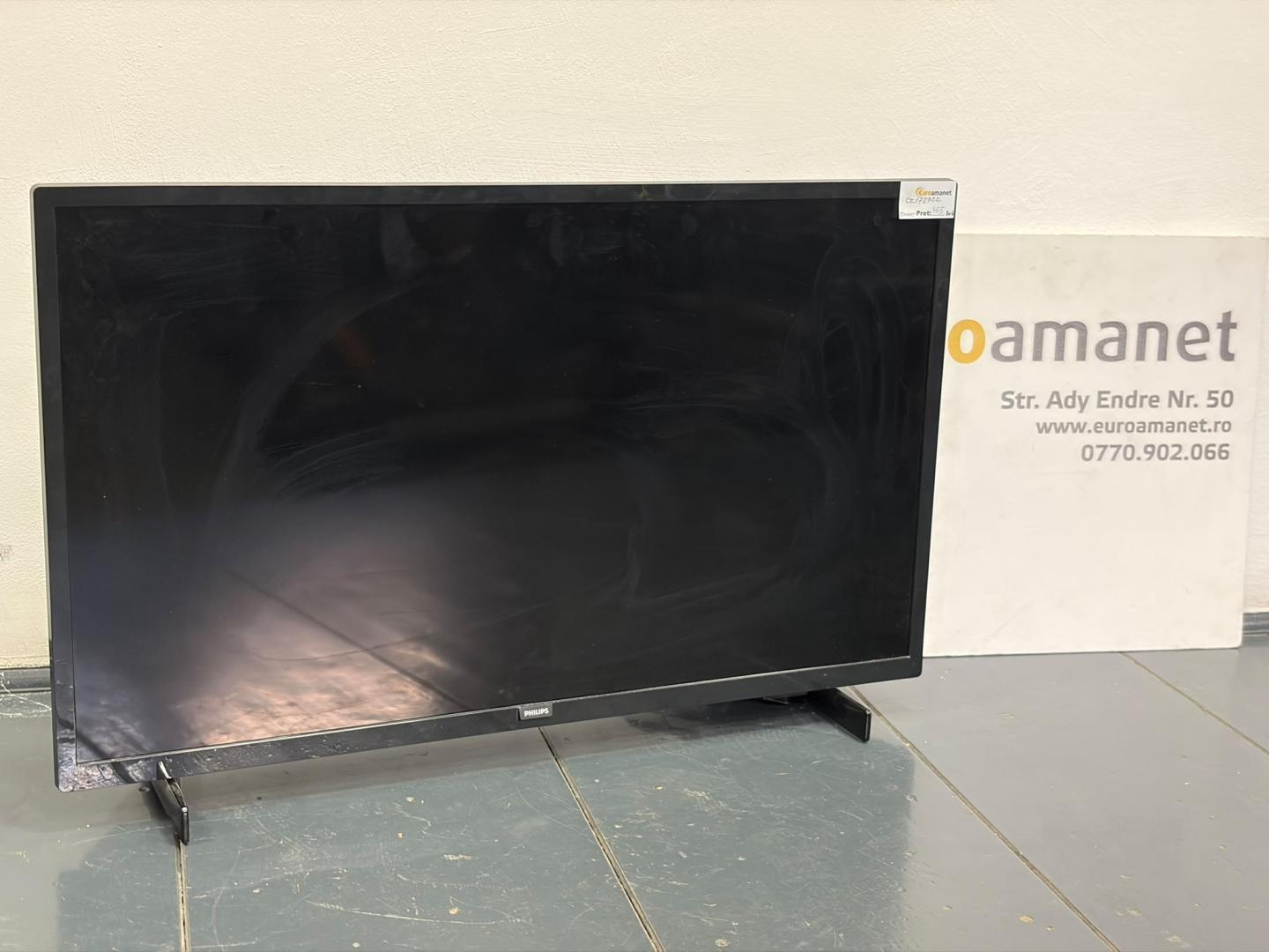 Televizor Philips LED Pixel Plus HD cu Diagonala 80 cm (32"), 1366 x 768p, 4:3/16:9, Inregistrare USB, Pauza TV, Autozoom/Superzoom, Culoare Negru