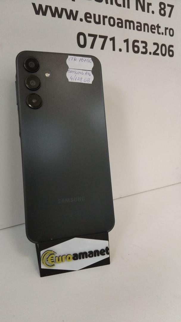 Telefon mobil Samsung Galaxy A16, Dual SIM, 128GB, 4GB RAM, 4G, Black image 1