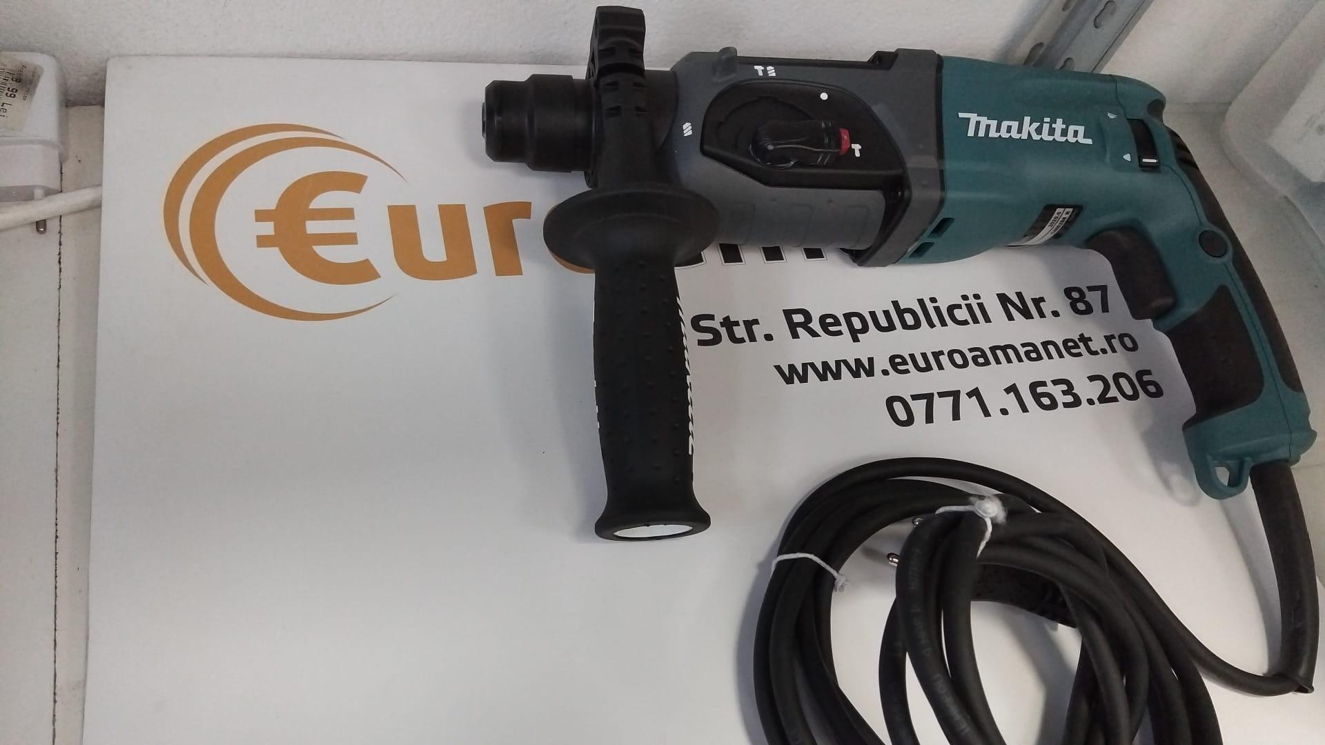 Ciocan rotopercutor Makita HR2470, 780W, 2.4J, 1100 RPM, mandrina SDS-Plus, 3 functii image 2