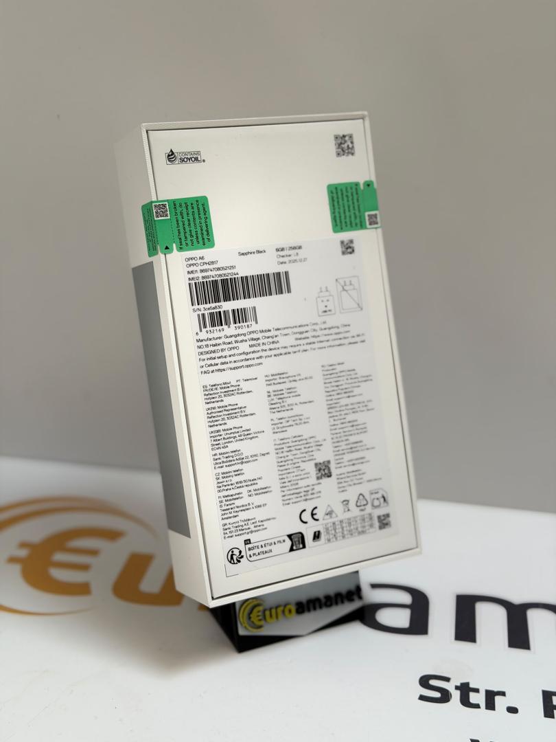 Telefon mobil OPPO A6, 6GB RAM, 256GB image 1