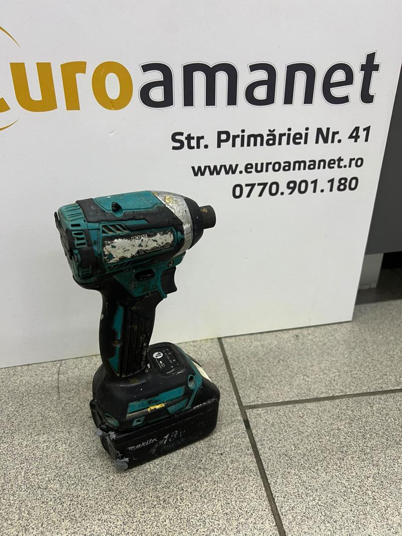 Autofiletanta Makita DTD 154 cu baterie 18v 3ah image 2