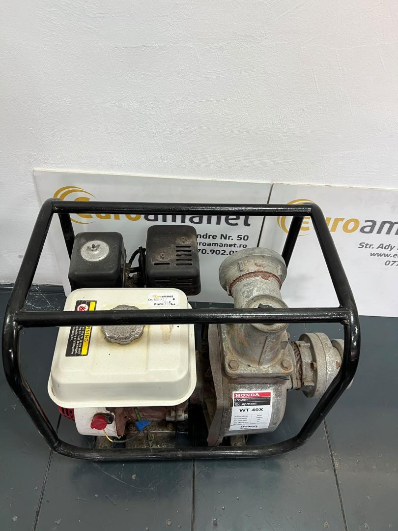 Motopompa Honda apa murdara WT 40 XK3 , motor 11 Cp , debit apa 1600 l/min image 2