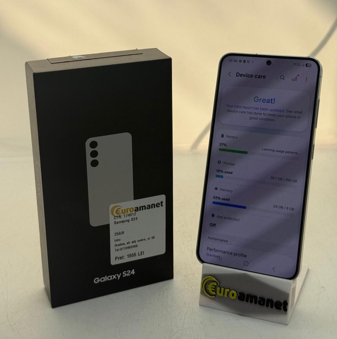Telefon mobil Samsung Galaxy S24, Dual SIM, 8GB RAM, 256GB, 5G image 2