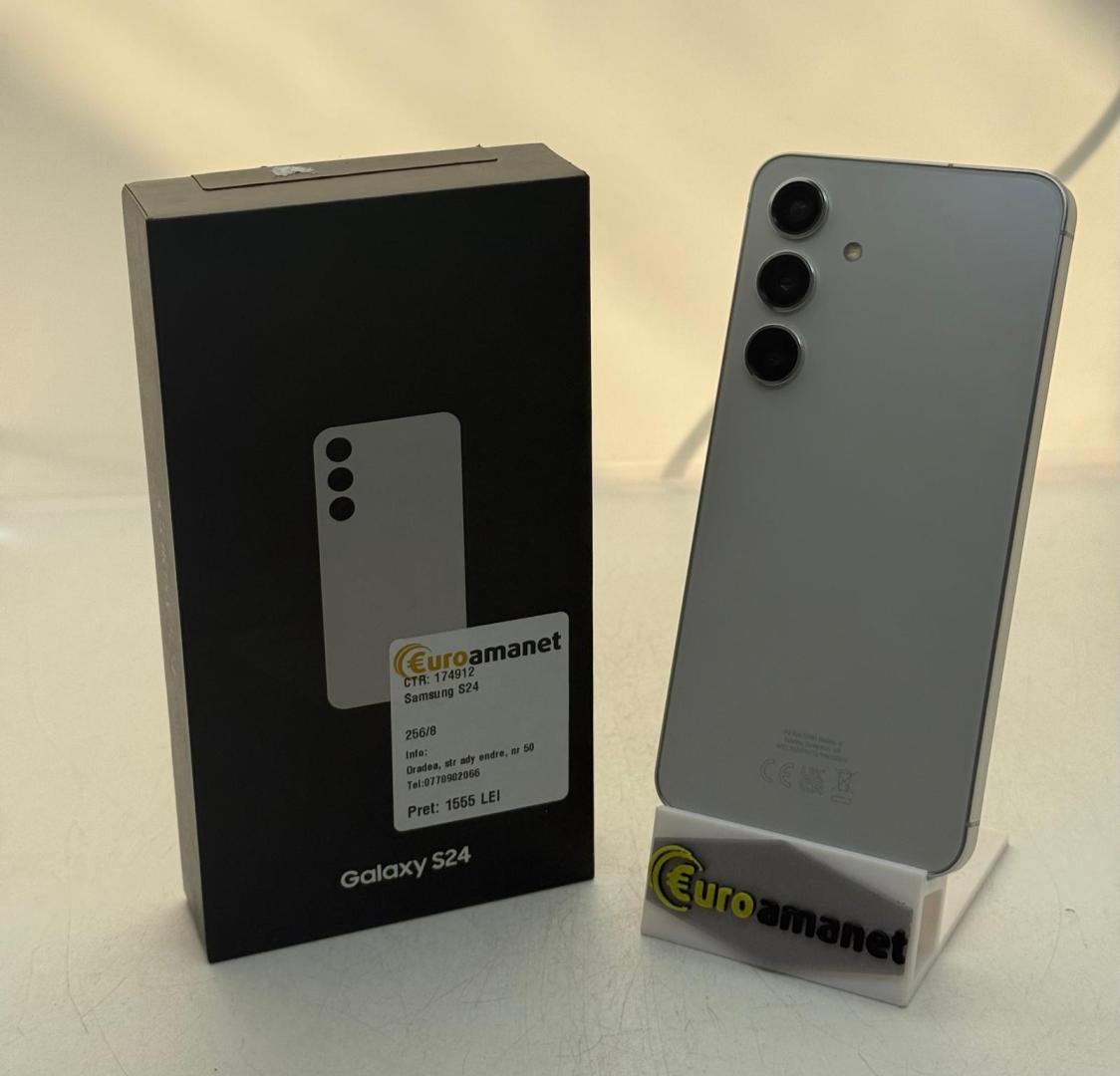 Telefon mobil Samsung Galaxy S24, Dual SIM, 8GB RAM, 256GB, 5G image 1