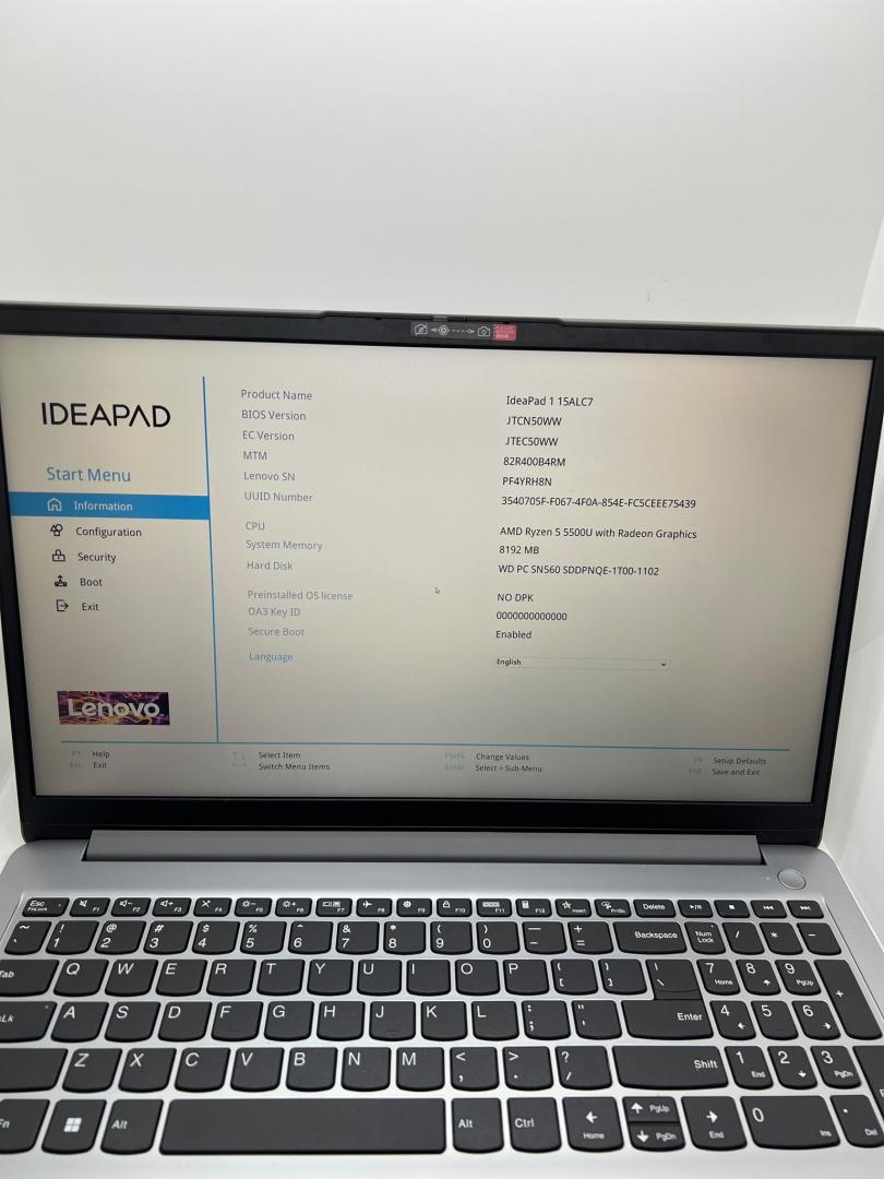 Laptop Lenovo IdeaPad 1 image 3