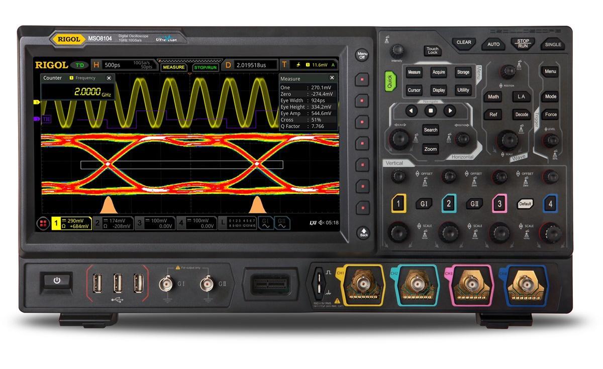 Osciloscop Digital Rigol MSO8204 image 1
