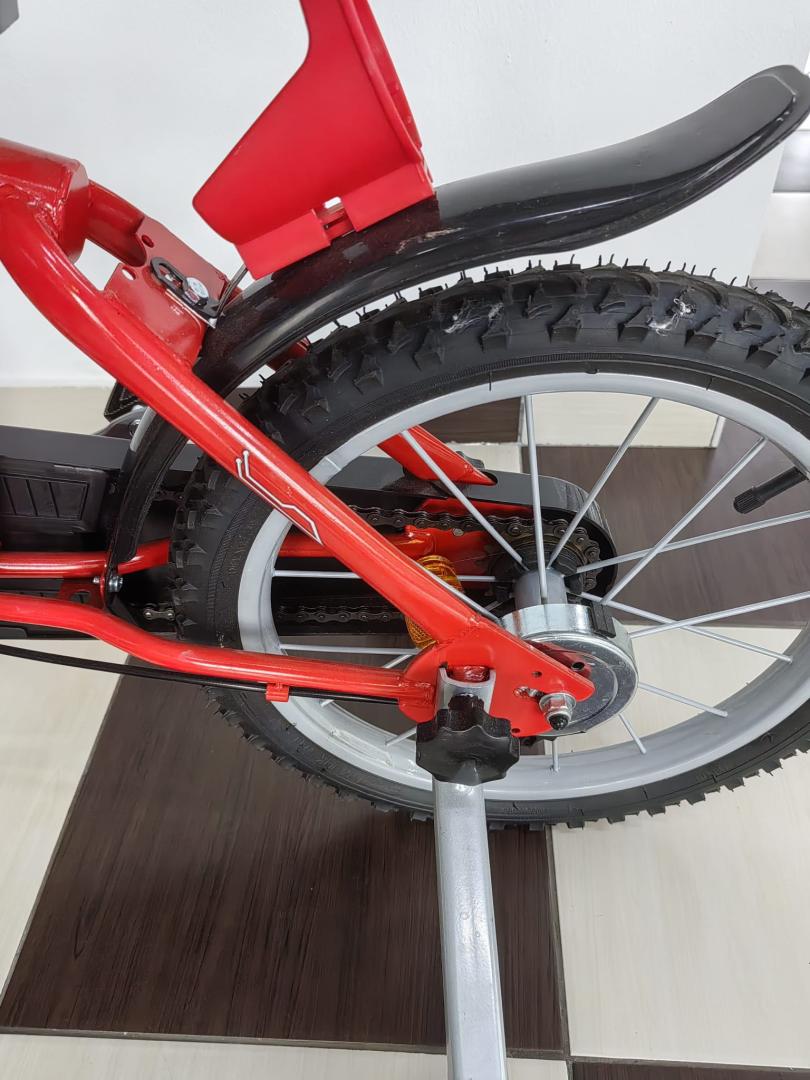 Bicicleta copii Disney, Huffy, Otel, Rosu, 16 inch image 2