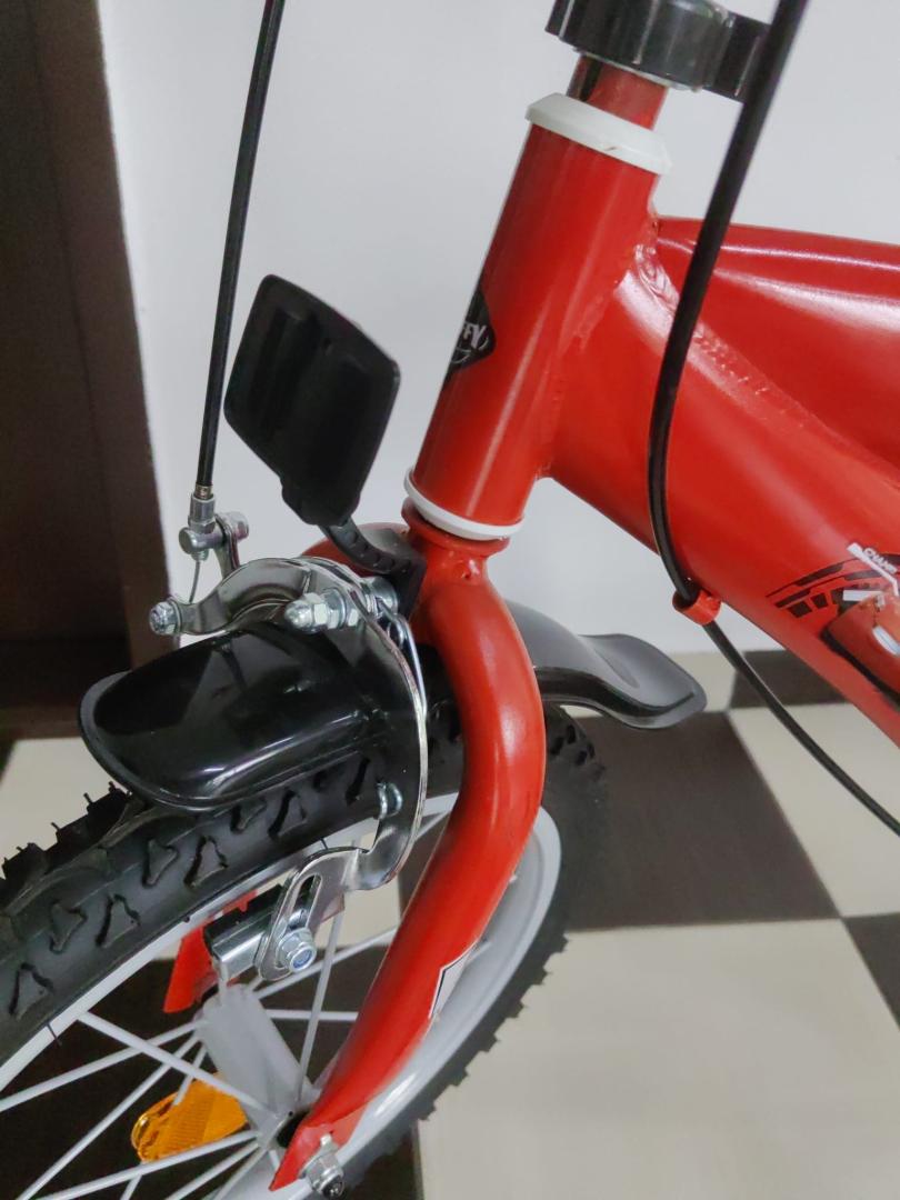 Bicicleta copii Disney, Huffy, Otel, Rosu, 16 inch image 3