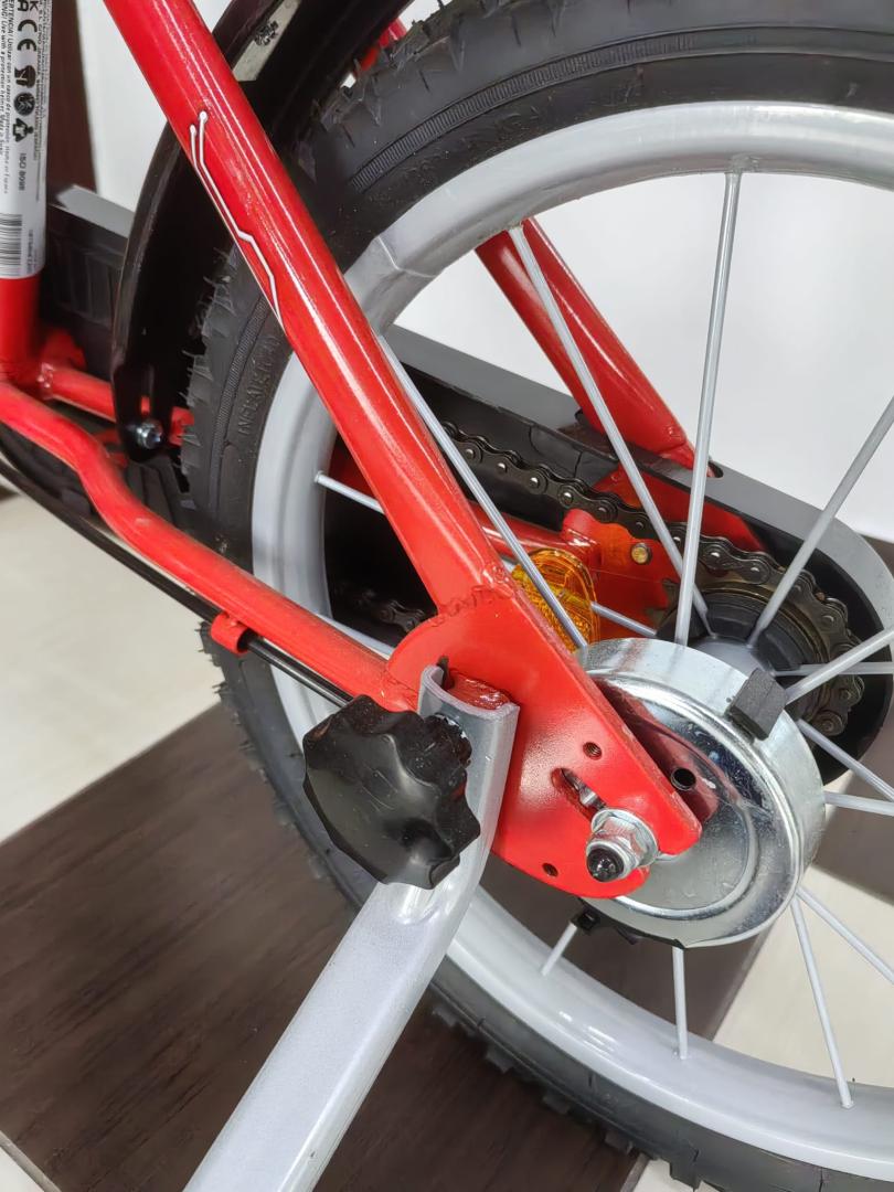 Bicicleta copii Disney, Huffy, Otel, Rosu, 16 inch image 5