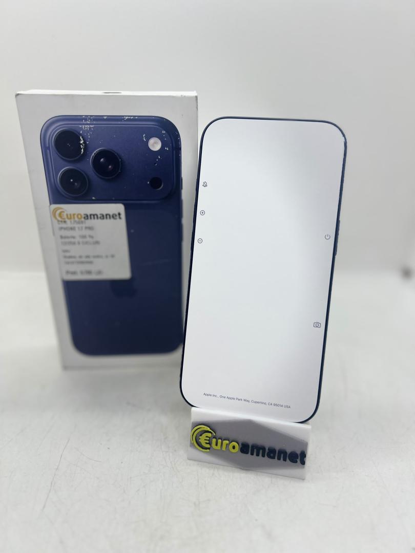 Telefon mobil Apple iPhone 17 Pro, 256GB, 5G, Deep Blue, Bat 100%, 0 cicluri incarcare image 2