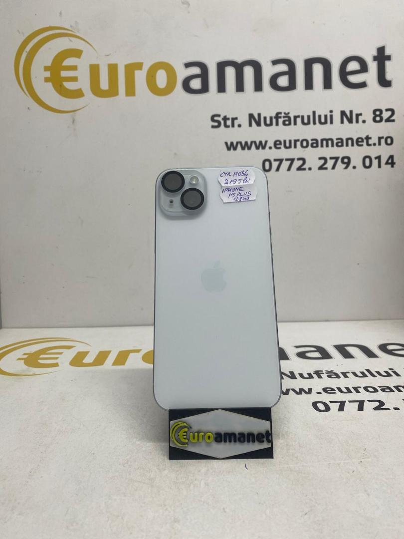 Telefon mobil Apple iPhone 15 Plus, 128GB, baterie 91% image 1