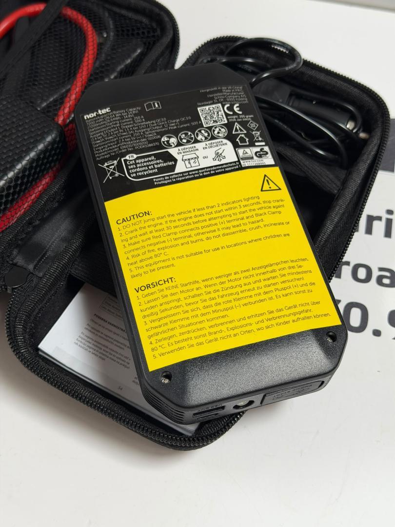 Dispozitiv multifunctional Nor-Tec, starter auto, portabil image 1