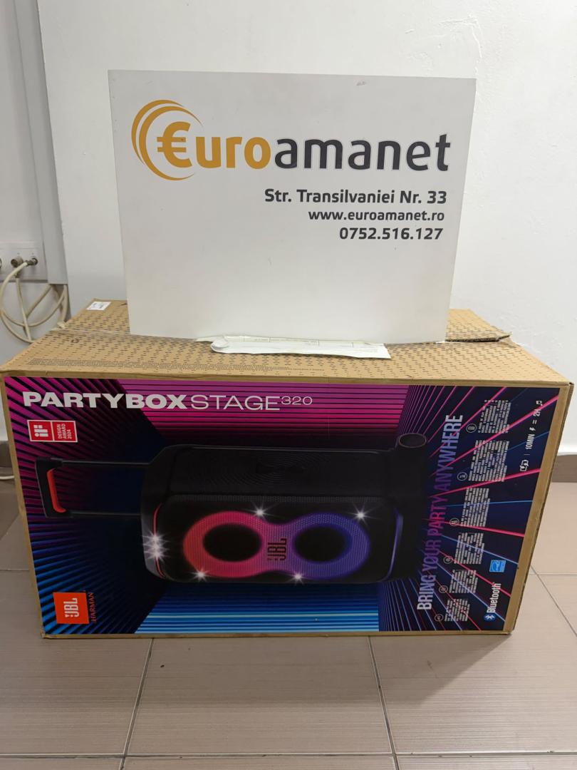 Sistem audio portabil JBL Partybox Stage 320 image 1
