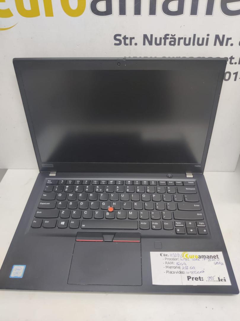 Laptop ultraportabil Lenovo ThinkPad T490s cu procesor Intel® Core™ i7-8565U image 1
