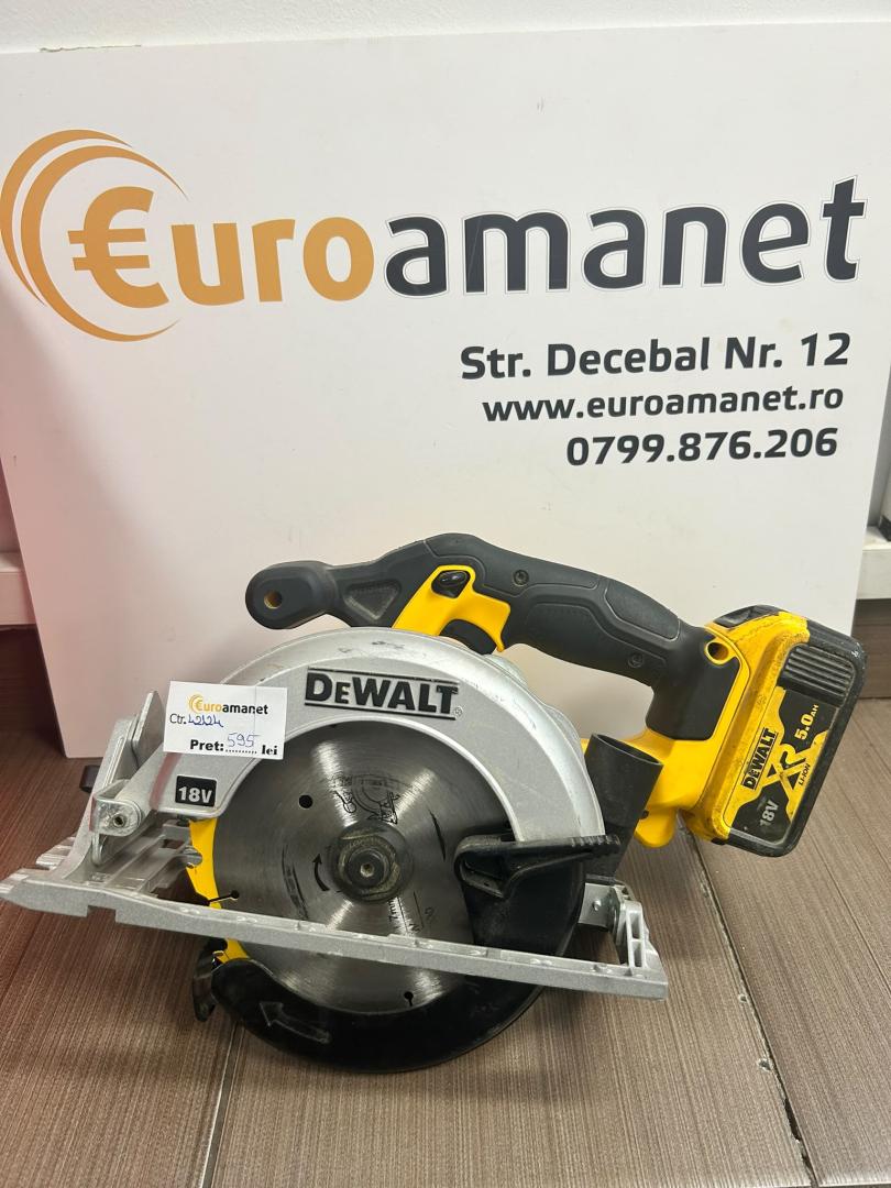 Fierastrau circular DeWALT DCS391