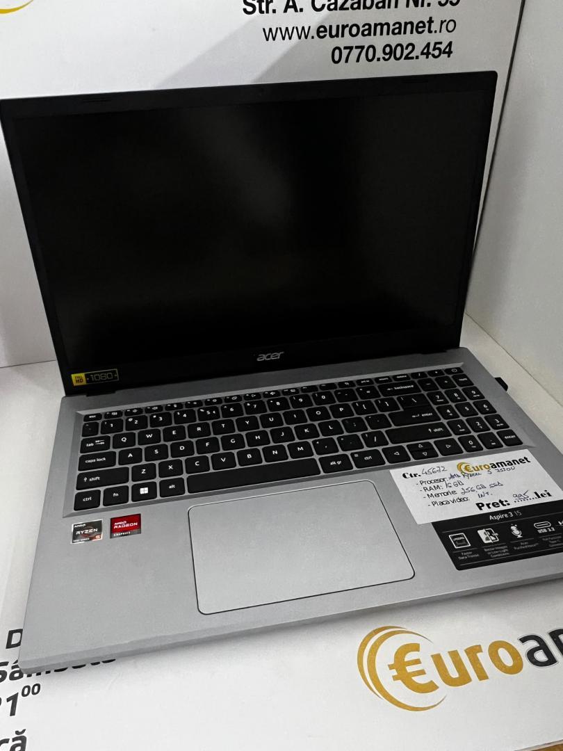Laptop ACER Aspire 3, 15.6", AMD Ryzen 5 7520U image 1