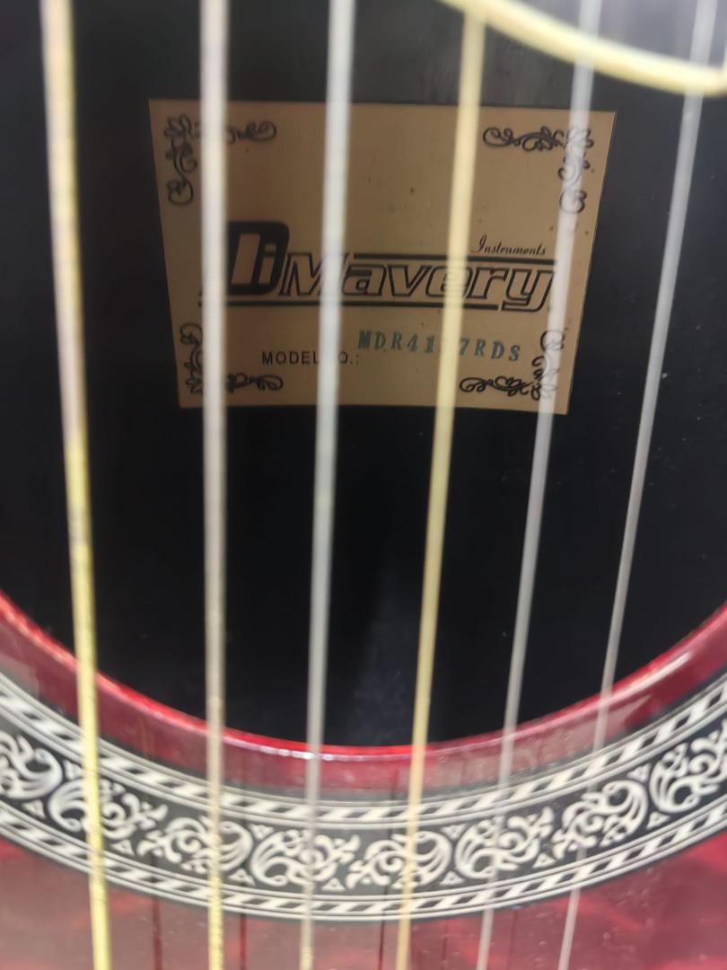 Dimavery RB-300 Rounded back Red image 2