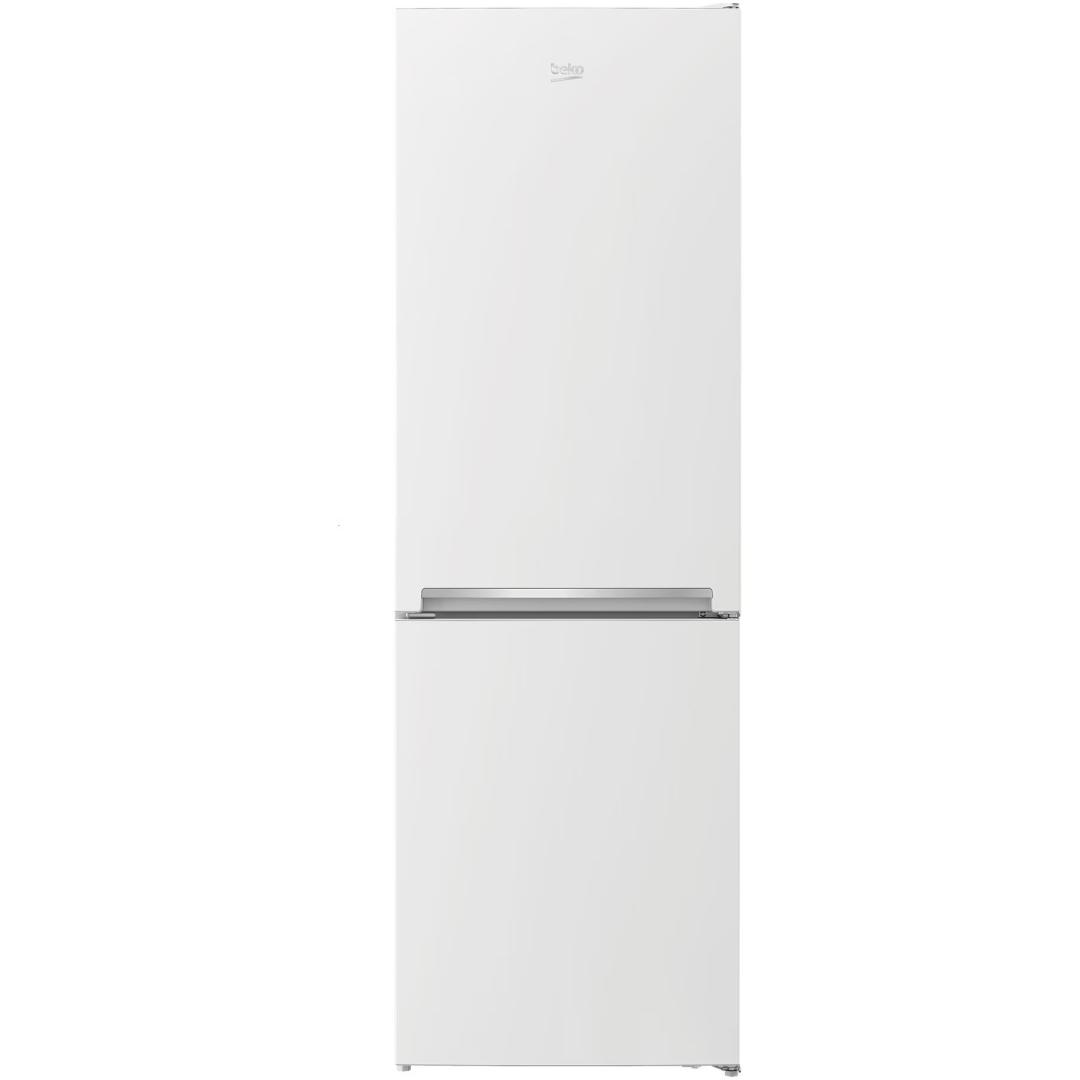 Combina frigorifica Beko RCSA366K40WN, 343 l, Usi reversibile, Iluminare LED, Termostat reglabil, Clasa E, H 185.3 cm, Alb image 1