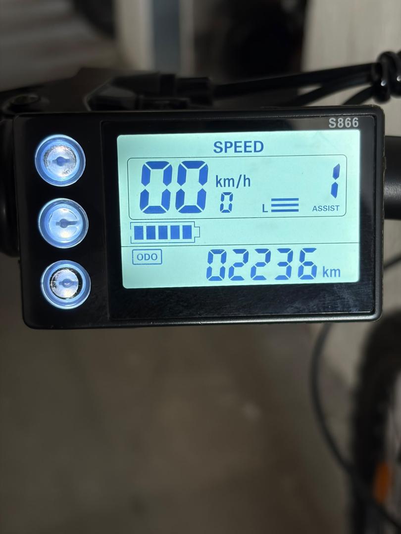 Bicicletă electrică Carpat MTB Almighty C26518E, 26", gri/negru, autonomie 40 km, motor 250W image 5