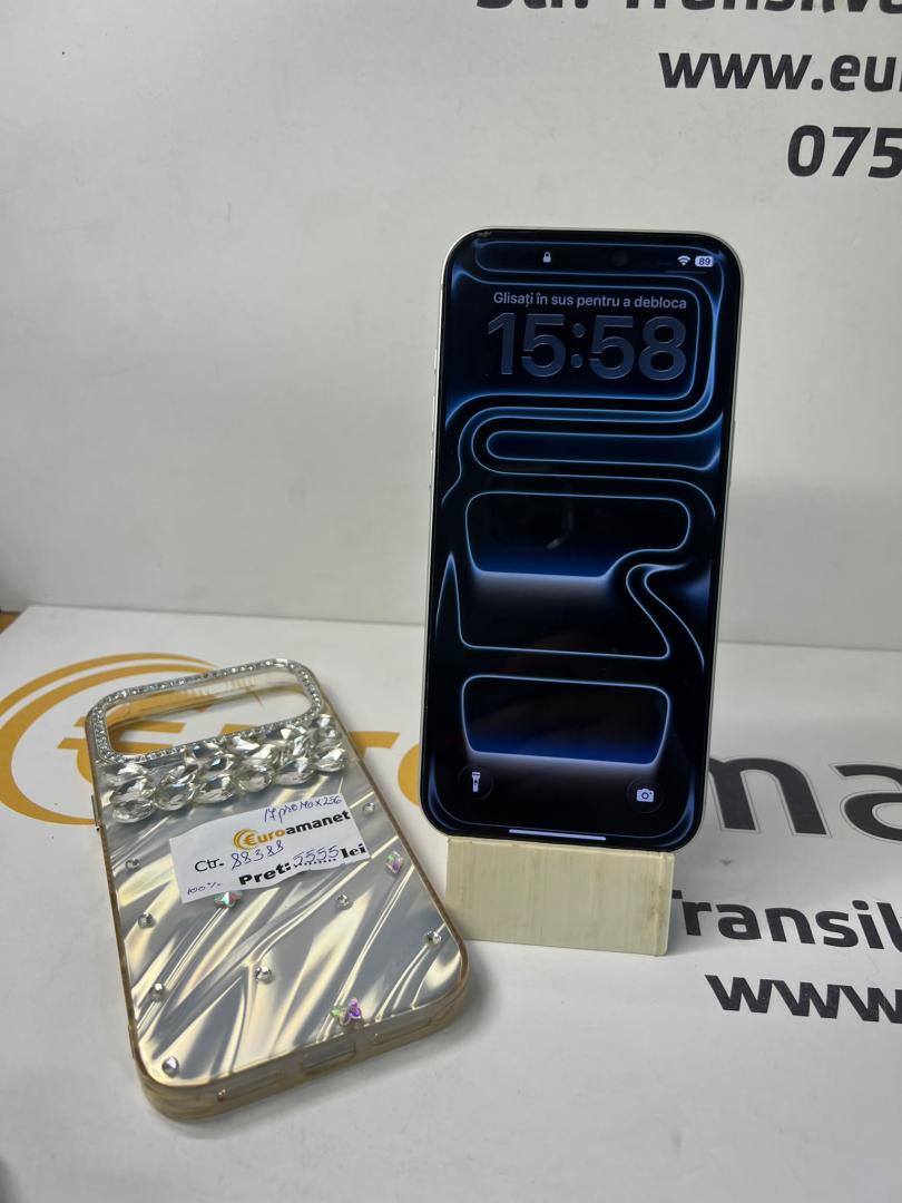 Telefon mobil Apple iPhone 17 Pro Max, 256GB, 5G, Silver, bat 100% image 1
