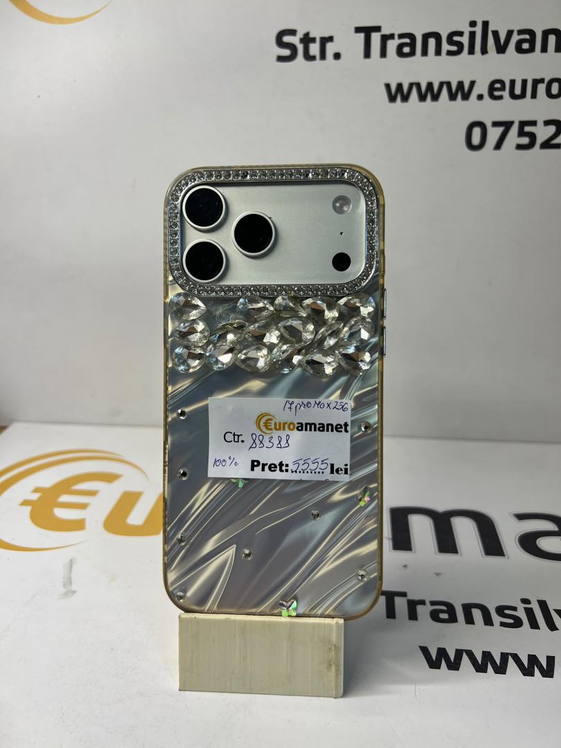 Telefon mobil Apple iPhone 17 Pro Max, 256GB, 5G, Silver, bat 100% image 4