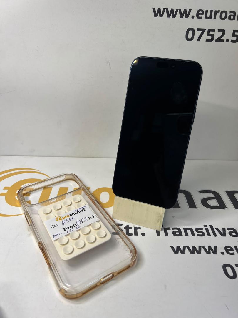 Telefon mobil Apple iPhone 17 Pro Max, 256GB, 5G, Deep Blue, bat 100%