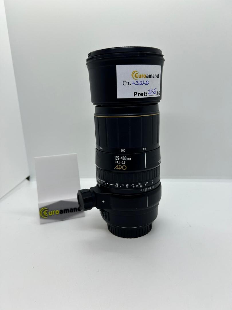 Obiectiv Sigma APO DG 135-400mm F4.5-5.6