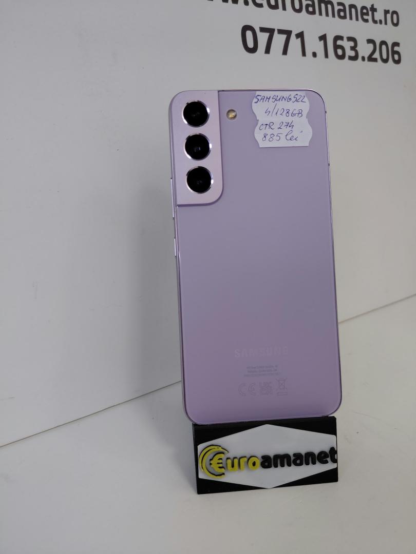 Telefon mobil Samsung Galaxy S22, Dual SIM, 128GB, 8GB RAM, 5G image 1