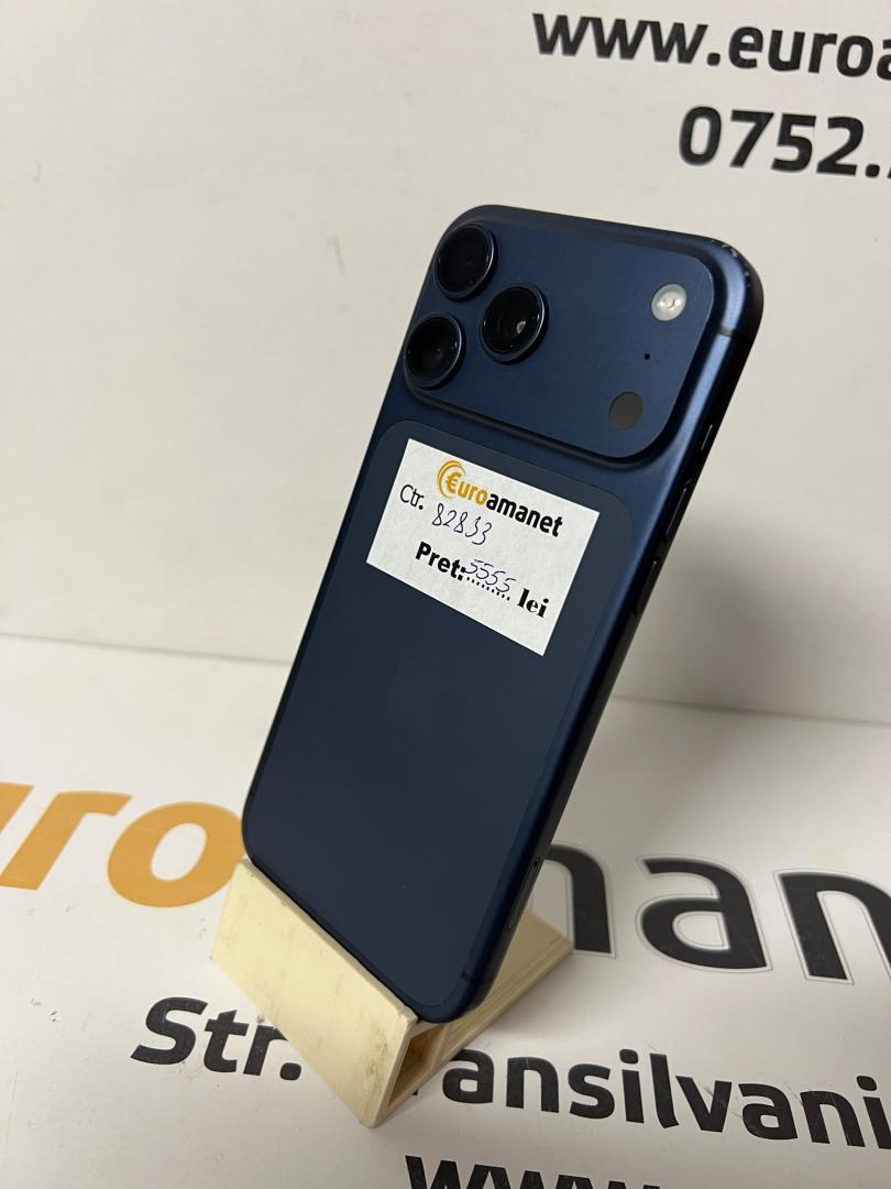 Telefon mobil Apple iPhone 17 Pro Max, 256GB, Baterie 100% image 1