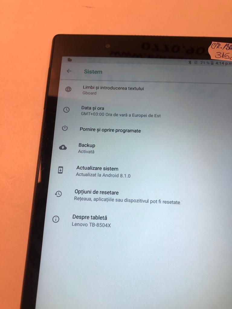 Tableta Lenovo Tab M8 HD (4th Gen), 3GB RAM, 32GB, 4G image 5