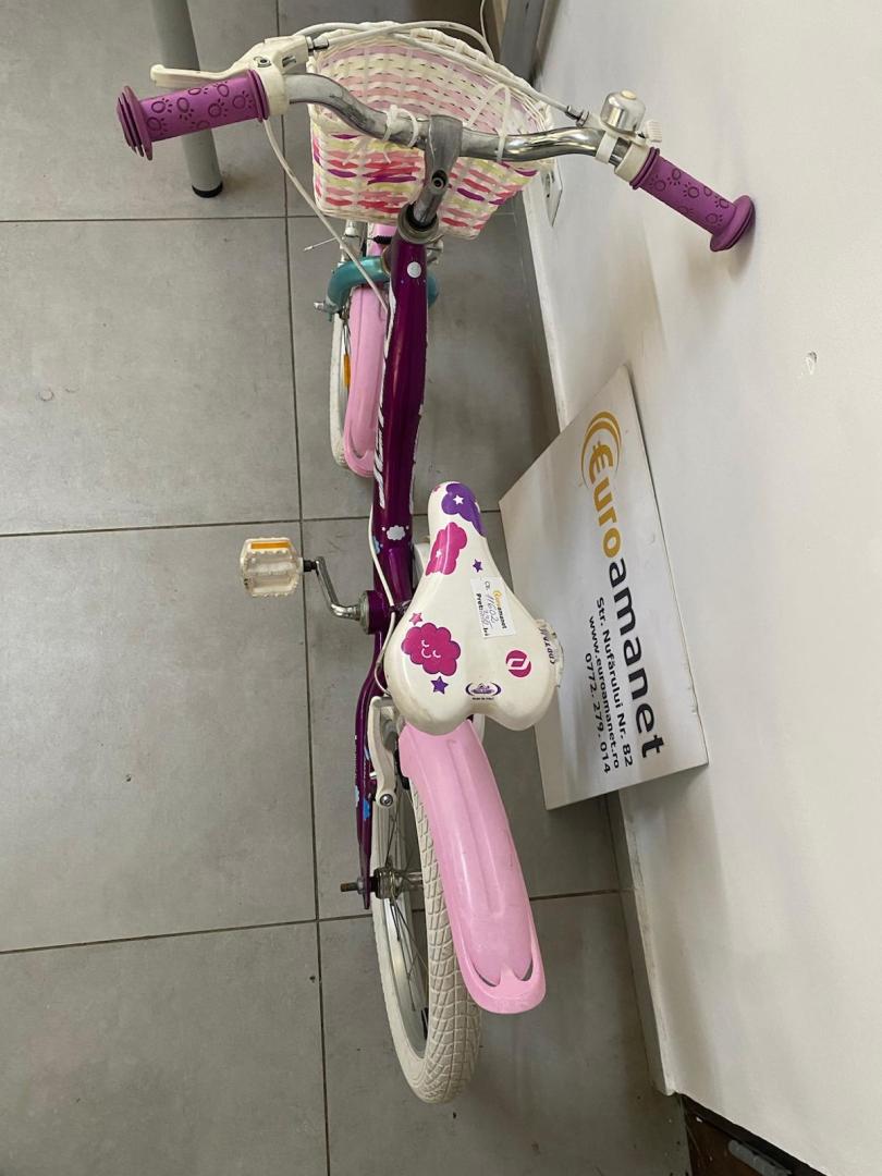 Bicicleta copii, 5-7 ani, City, Polar Icecream, 18 inch image 1