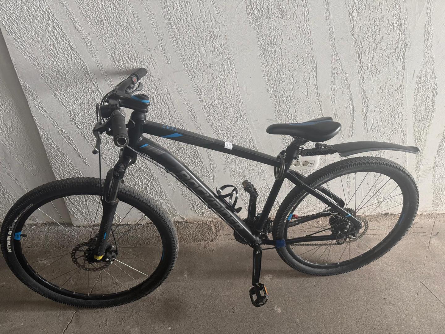 MTB ROCKRIDER ST 520 NEGRU/ALBASTRU