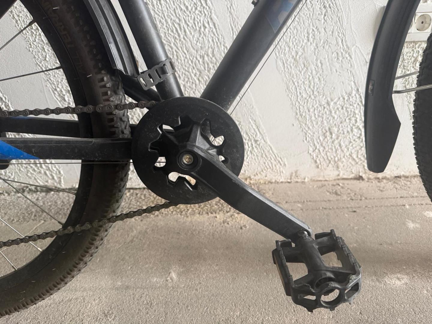 ROCKRIDER Bicicletă de Munte Touring 27,5" ST 120 - Negru/Albastru image 3