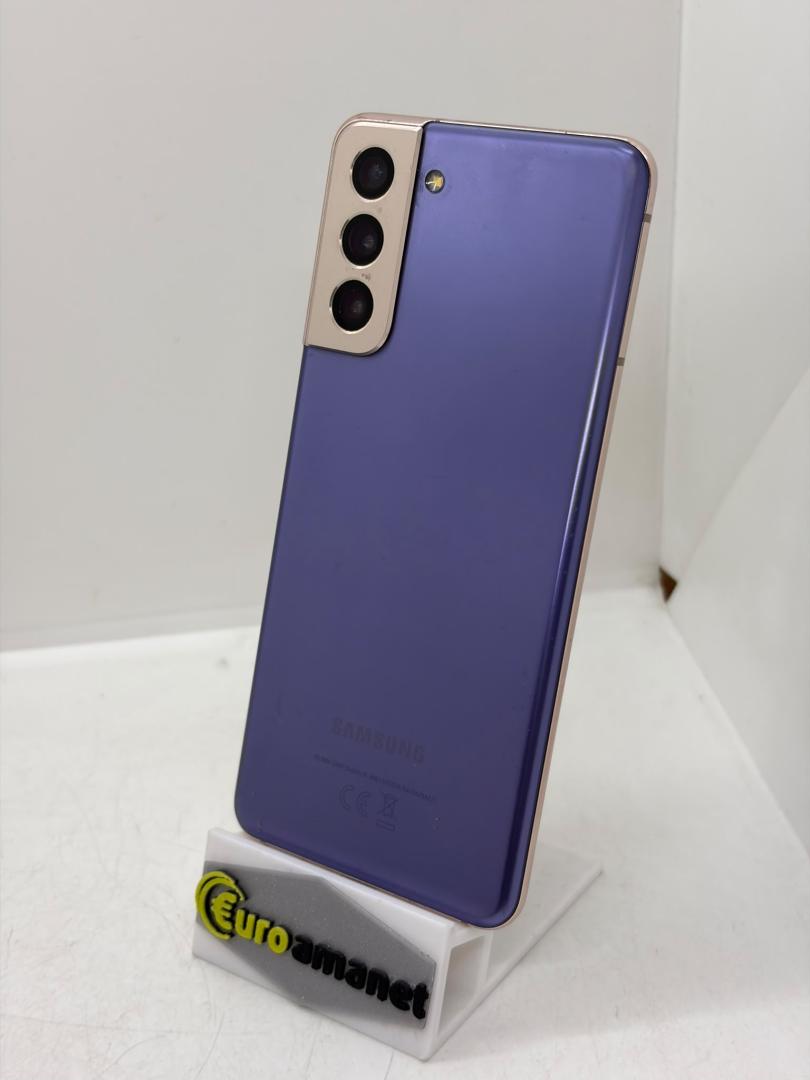 Telefon mobil Samsung Galaxy S21, Dual SIM, 128GB, 8GB RAM, 5G, Phantom Violet image 1