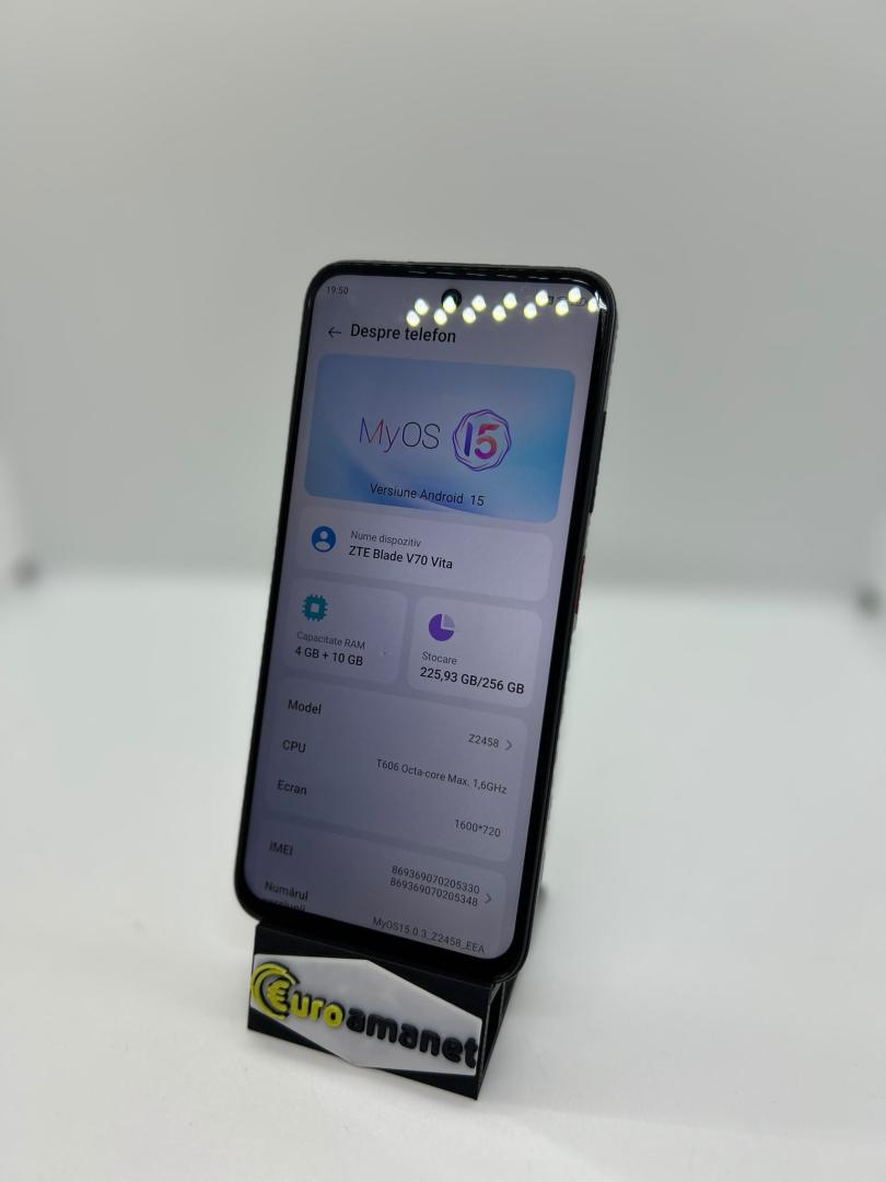 Telefon mobil ZTE Blade V70 Vita, Dual SIM, 4GB RAM, 256GB image 2