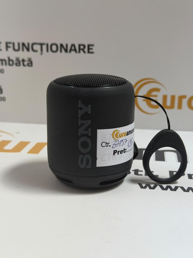 Boxa portabila Sony SRSXB10B, EXTRA BASS, Bluetooth, NFC, Rezistenta la stropire, Negru image 1