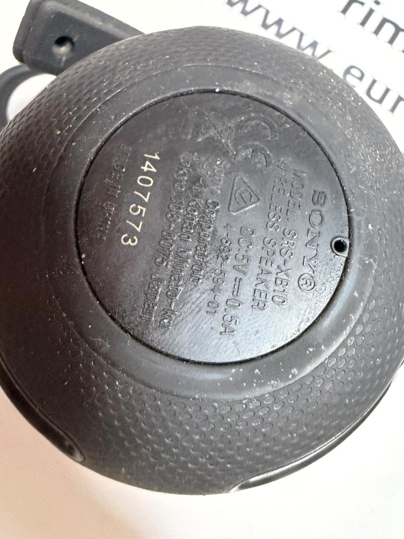 Boxa portabila Sony SRSXB10B, EXTRA BASS, Bluetooth, NFC, Rezistenta la stropire, Negru image 2