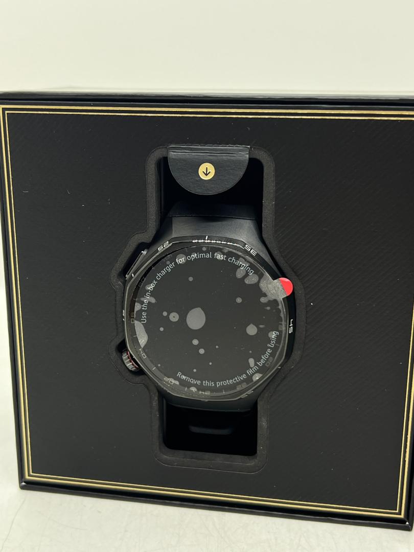 Smartwatch HUAWEI Watch GT 6 Pro, 46mm, GPS, Android/iOS, Black Fluoroelastomer Strap