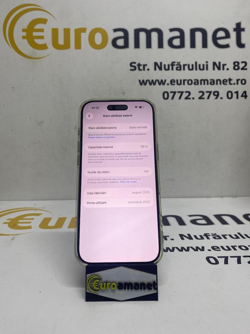 Telefon mobil Apple iPhone Air, 256GB, baterie 99% image 4