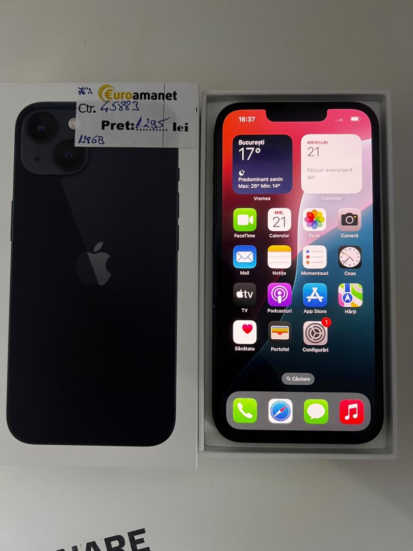 Telefon mobil Apple iPhone 13, 128GB image 3