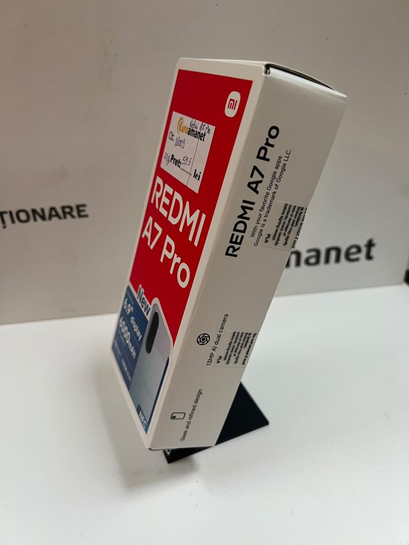 Telefon Mobil Xiaomi REDMI A7 Pro, 4G RAM, 128GB image 1