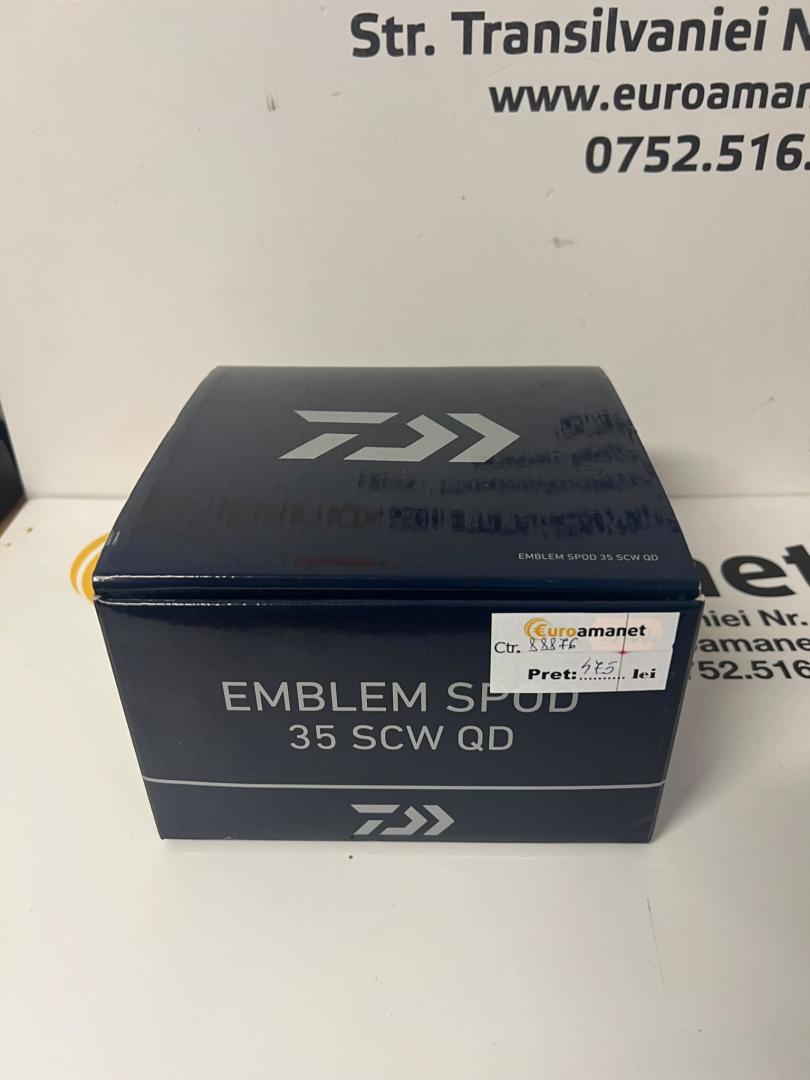 Mulineta Daiwa Emblem Spod 35 SCW QD image 1