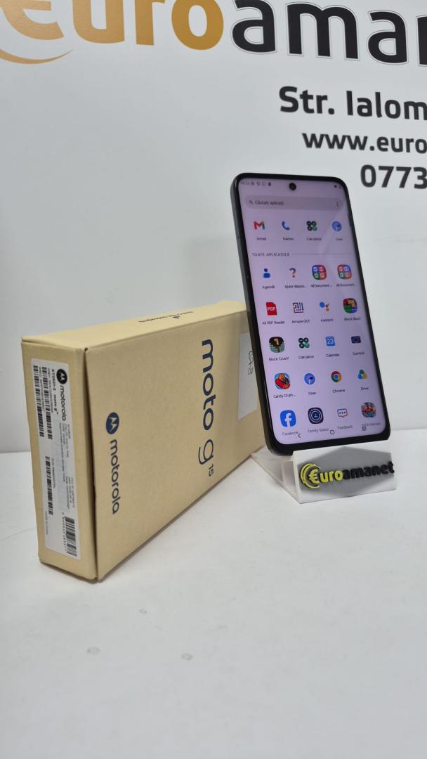 Telefon mobil Motorola moto g15, Dual SIM, 128GB, 4GB RAM, 5200 mAh, Gravity Grey image 1
