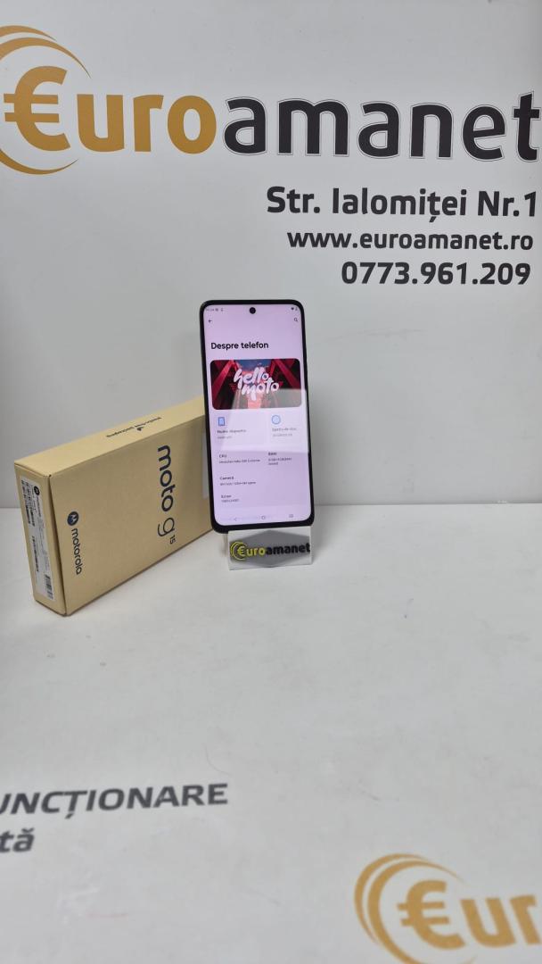 Telefon mobil Motorola moto g15, Dual SIM, 128GB, 4GB RAM, 5200 mAh, Gravity Grey image 2