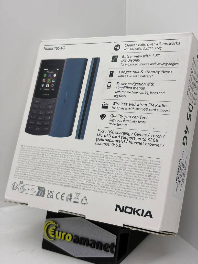 Telefon mobil Nokia 105 4G (2024) editia a 2-a, Dual SIM image 1