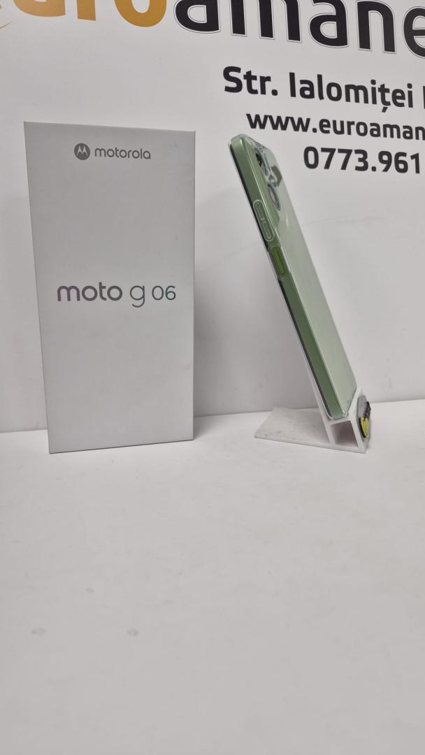 Telefon mobil Motorola g06, Dual SIM, 256GB, 4GB RAM, Tendril Green image 2