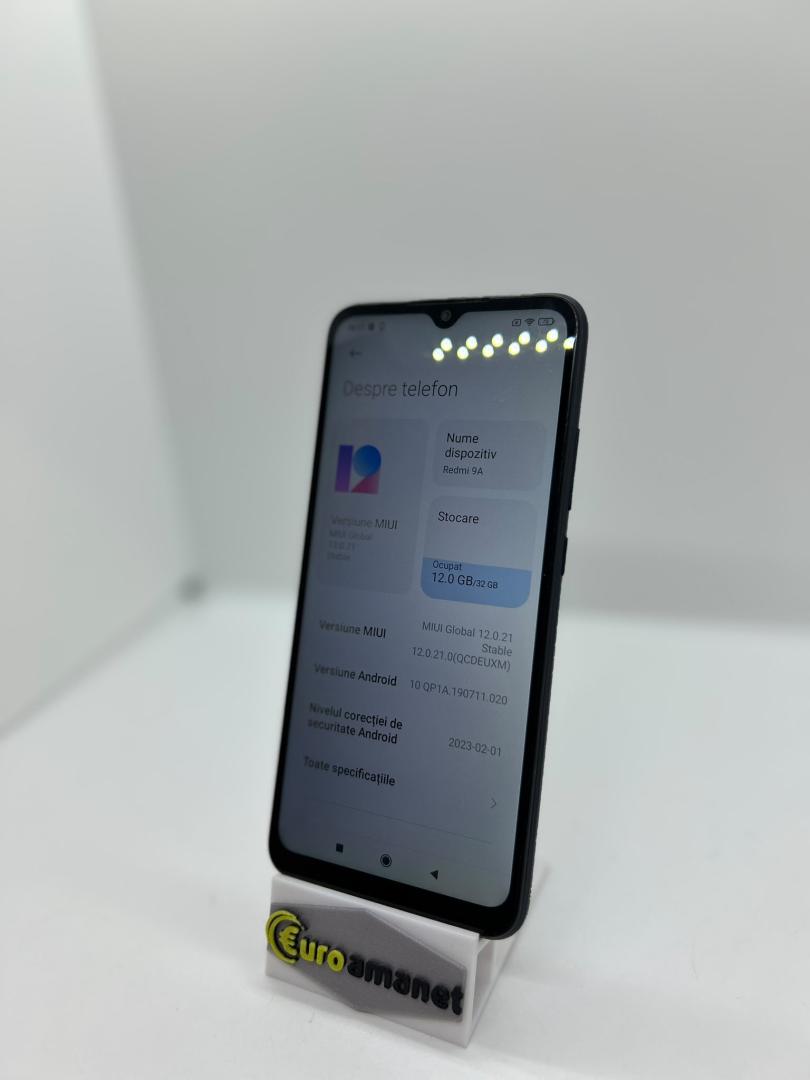 Telefon mobil Xiaomi Redmi 9A, Dual SIM, 32GB, 4G, Carbon Grey image 2