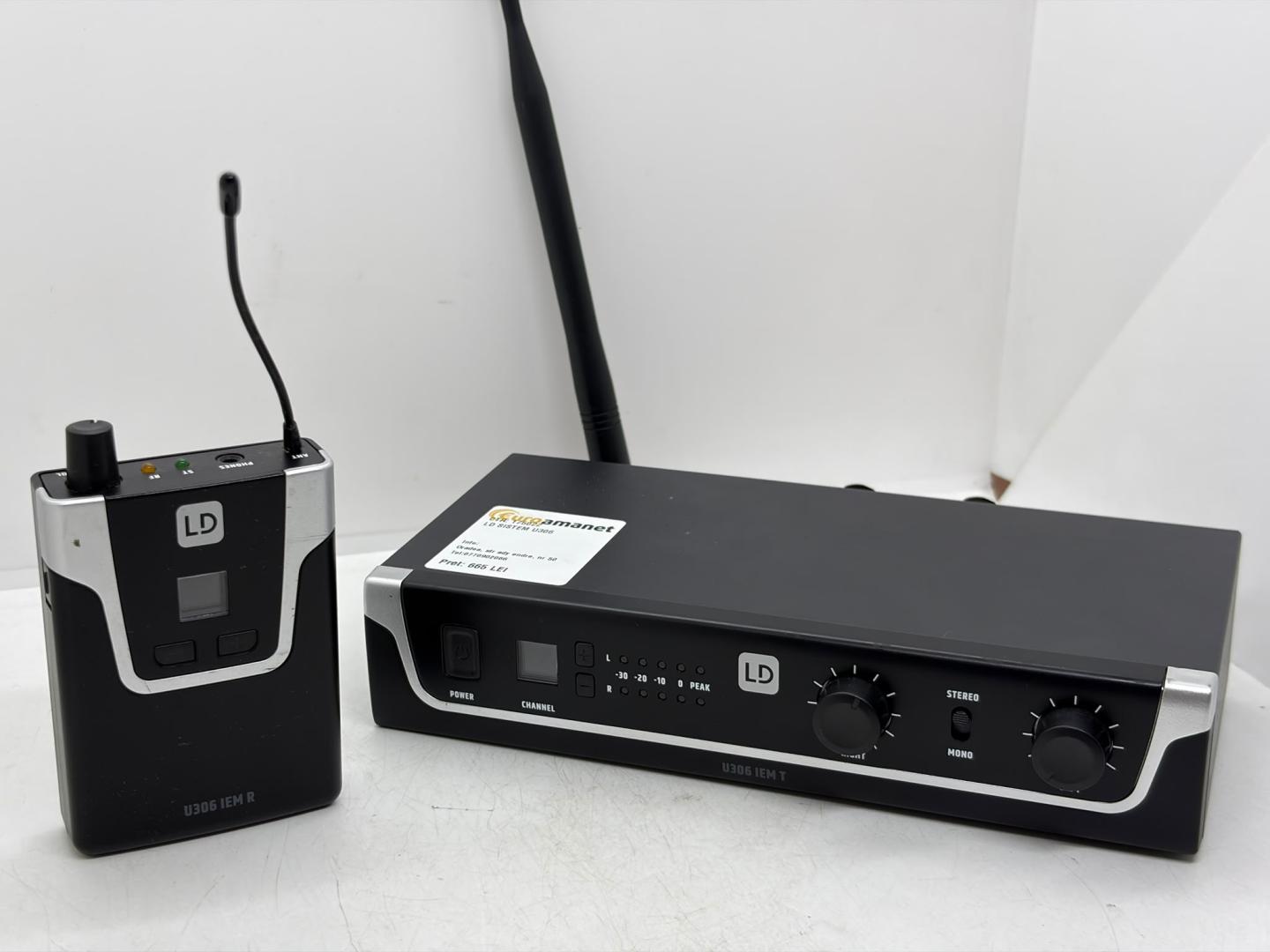 Sistem de monitor IEM LD Systems U306 HP